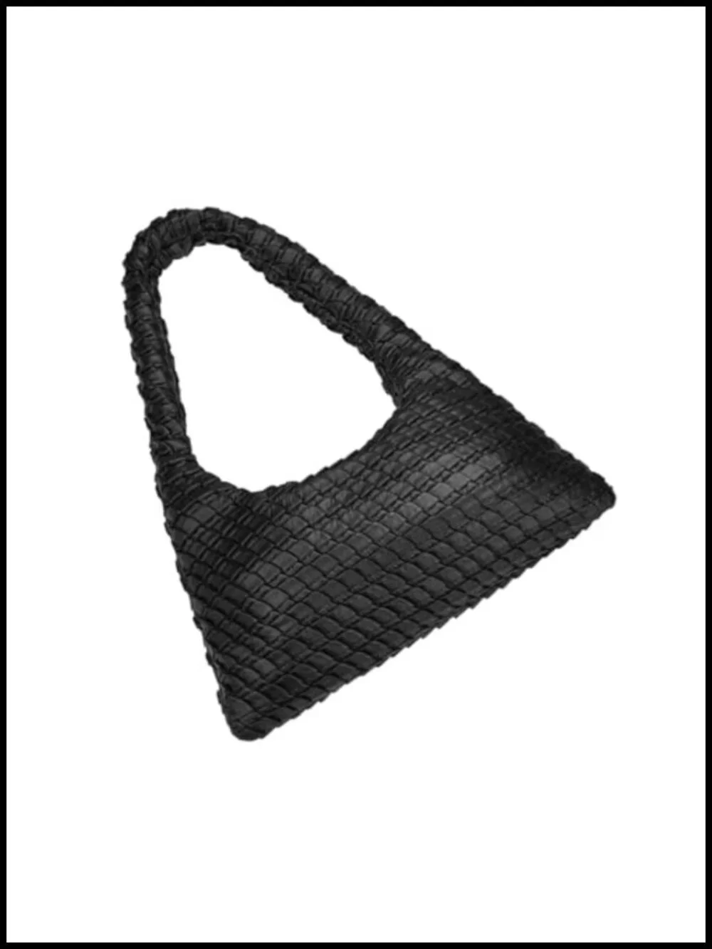 Textured PU Leather Hobo Bag Magnetic Closure Tote Shoulder Bag for Women